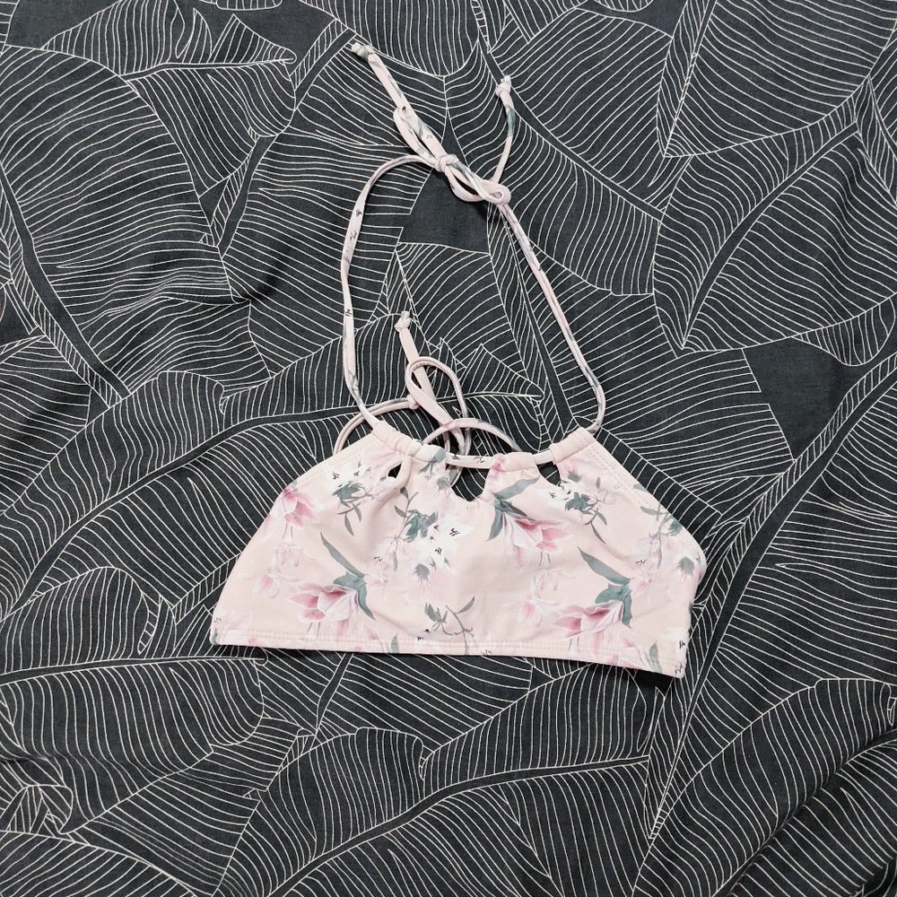Kirra Cutout Halter Bikini Top